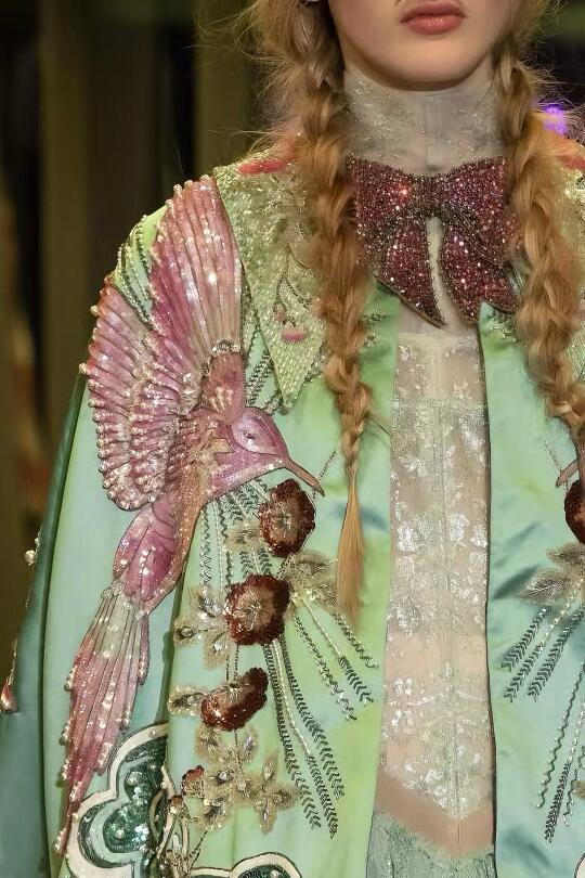 “樱雀衔枝”｜ Gucci FW 2017