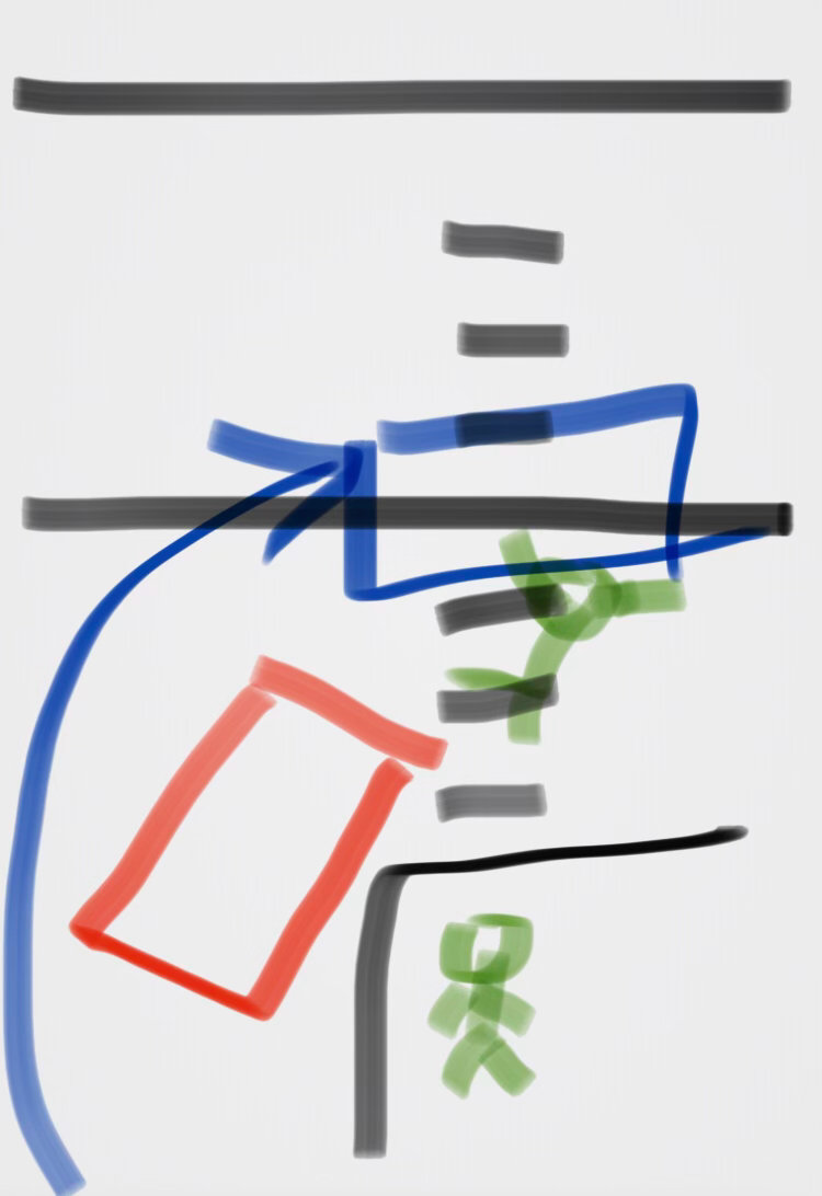 好惊险。上班路上经过一个十字路口时，有个印度阿婆在路边翻手袋，我以为她不是过马路