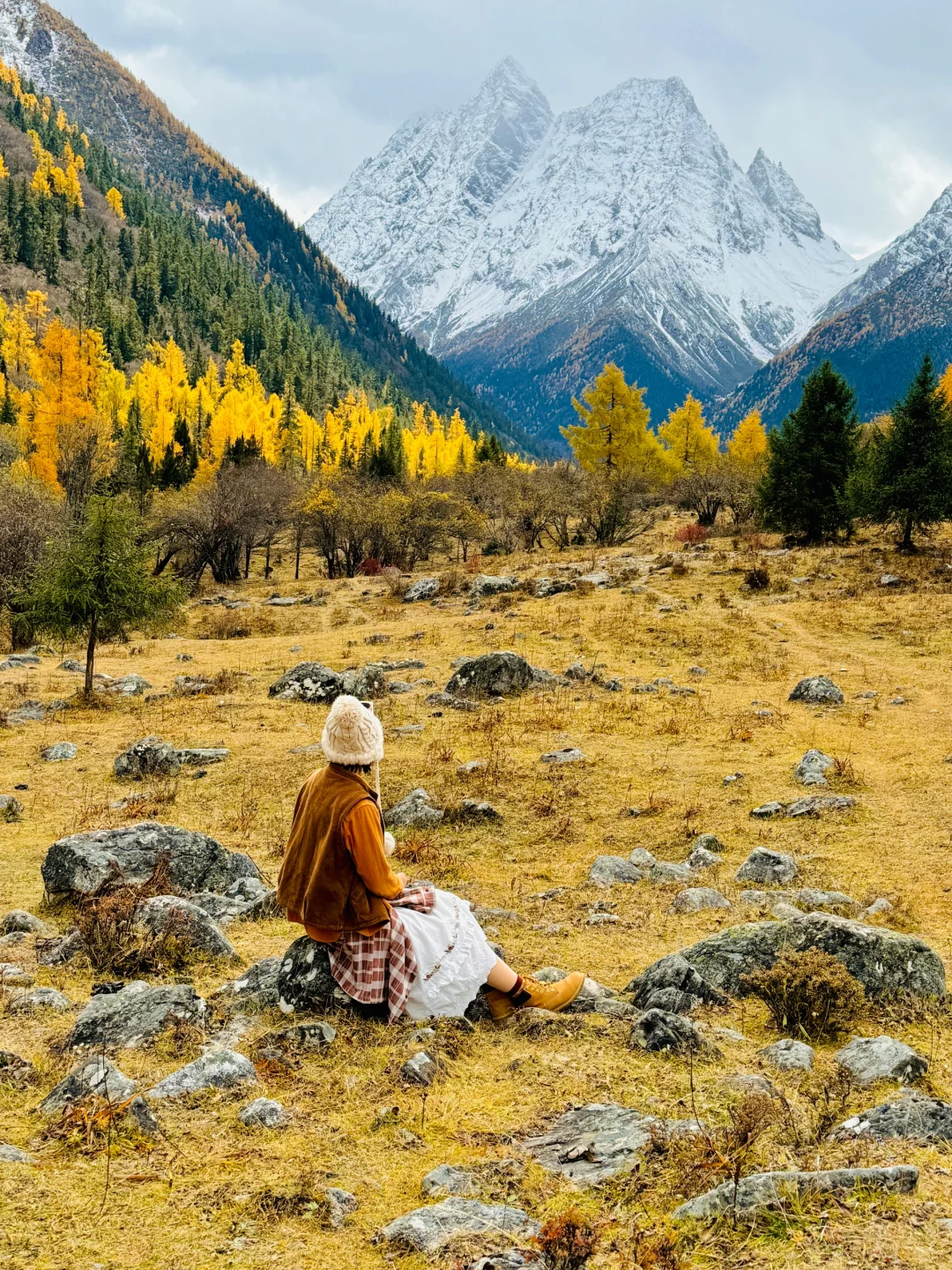 10.27实况 | 秋季的四姑娘山⛰️简直美到失语