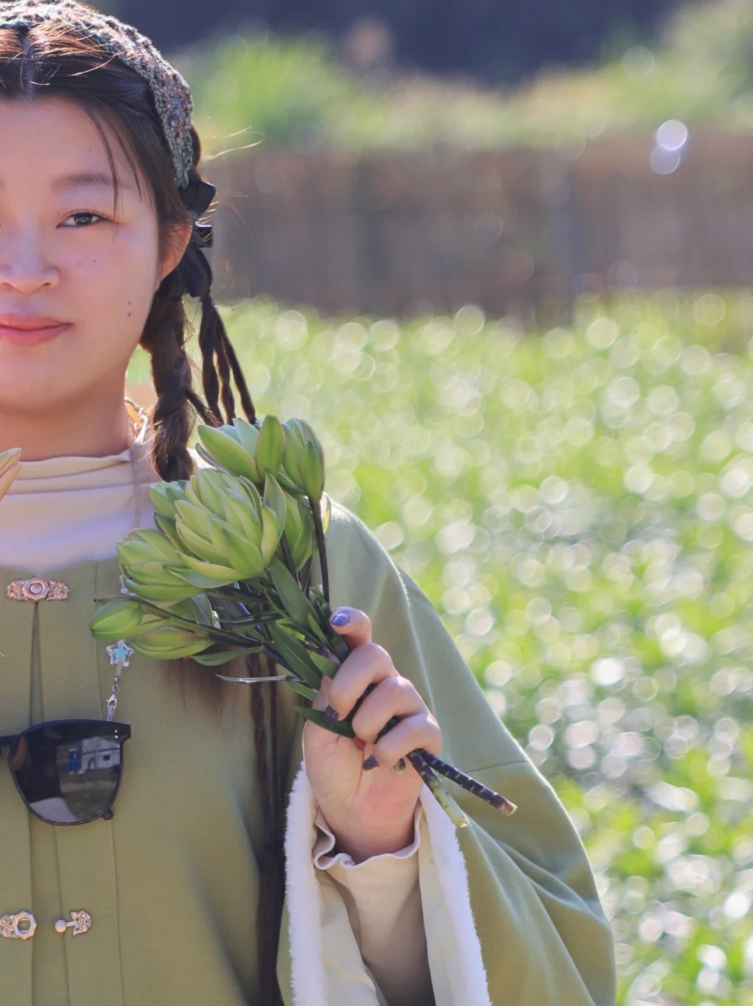好好好，咱农场也是出息了，仙女花友来打卡了