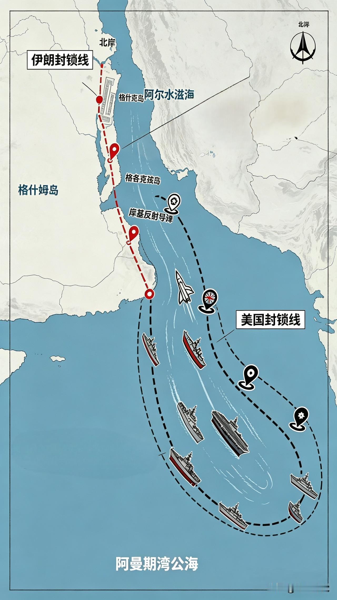 伊朗在霍尔木兹海峡北岸设立“收费站”，主要针对美国及其盟友，针对性极强，此举尚且