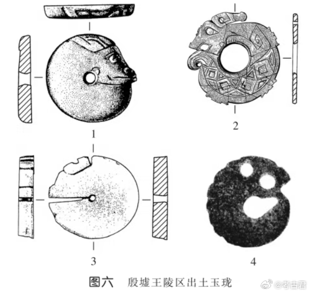 考古殷商玉珑 “玉珑”即蜷龙形玉器。殷商时期，玉珑主要出土于殷墟王陵区与宫殿区贵
