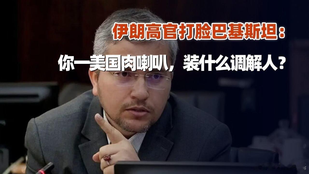📌伊朗高官打脸巴基斯坦：你一美国传声筒，装什么调解人？>>网页链接 伊朗高官打