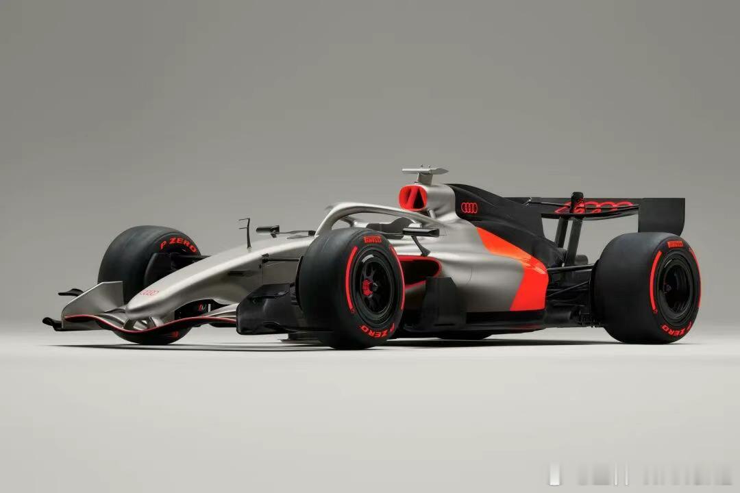 奥迪在慕尼黑“Audi One”发布会上，亮出2026款F1概念车奥迪R26。银