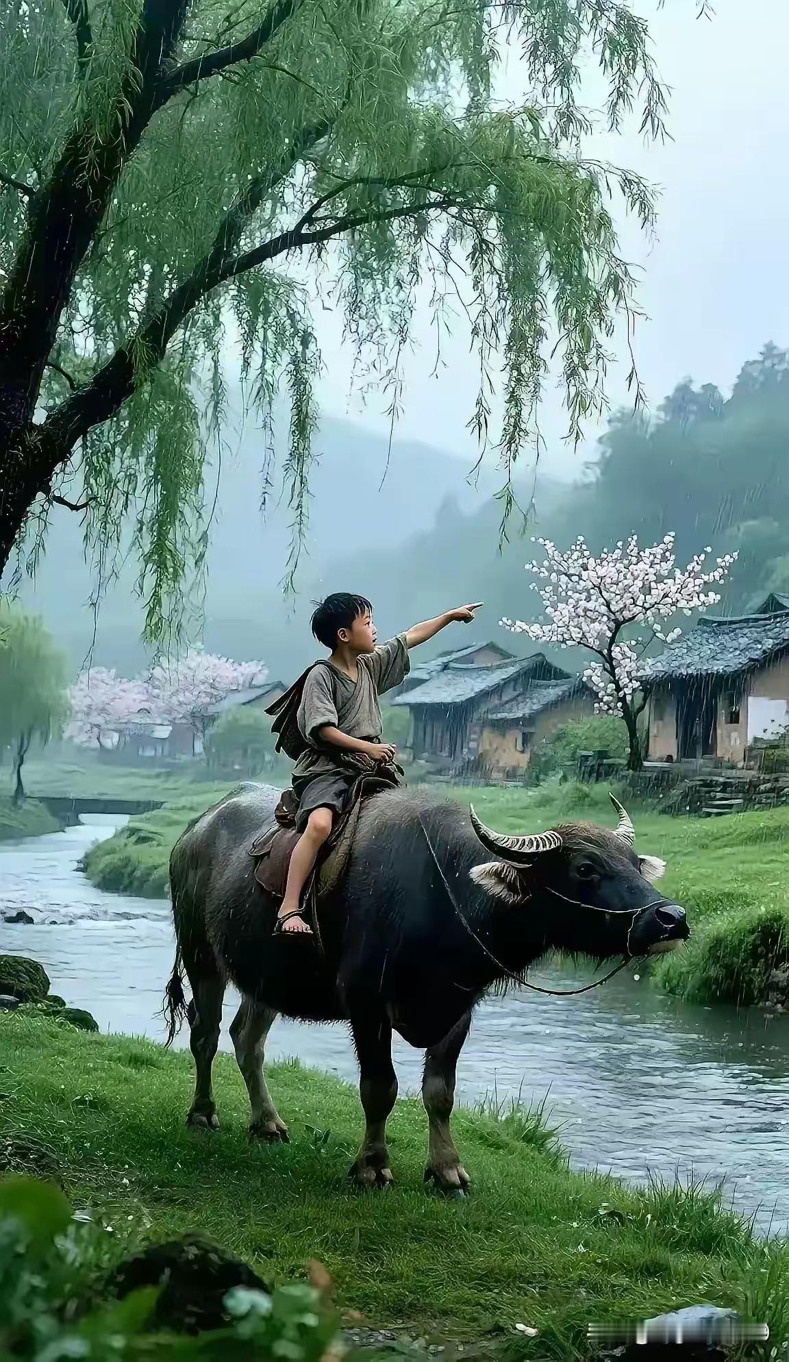 《如梦令·岁月》

少时幸福皆简易，
老去方知简易福。
世事几番沉浮，
看淡人间