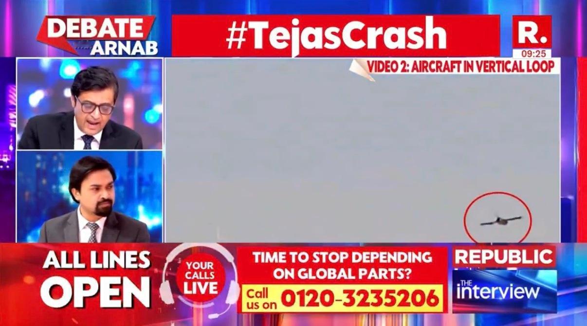 🔻图1的印度媒体现在将"光辉"LCA战机坠毁归咎于美国发动机。🔻图2的印度空