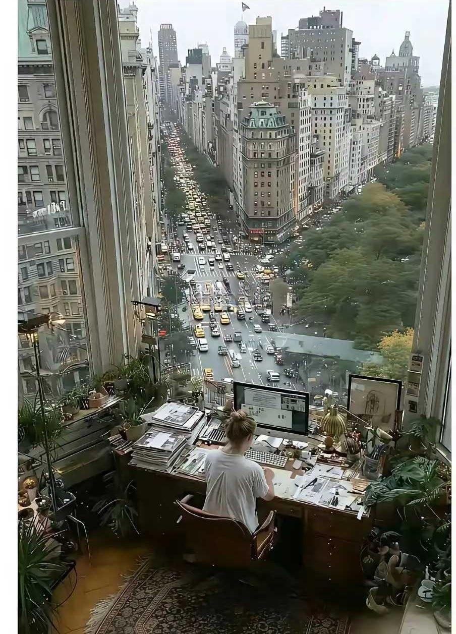 网友：这样的办公环境，效率会如何呢？