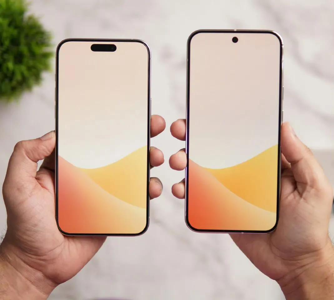 iPhone 15 Pro Max与Pixel 9 Pro XL边框对比，哪个更