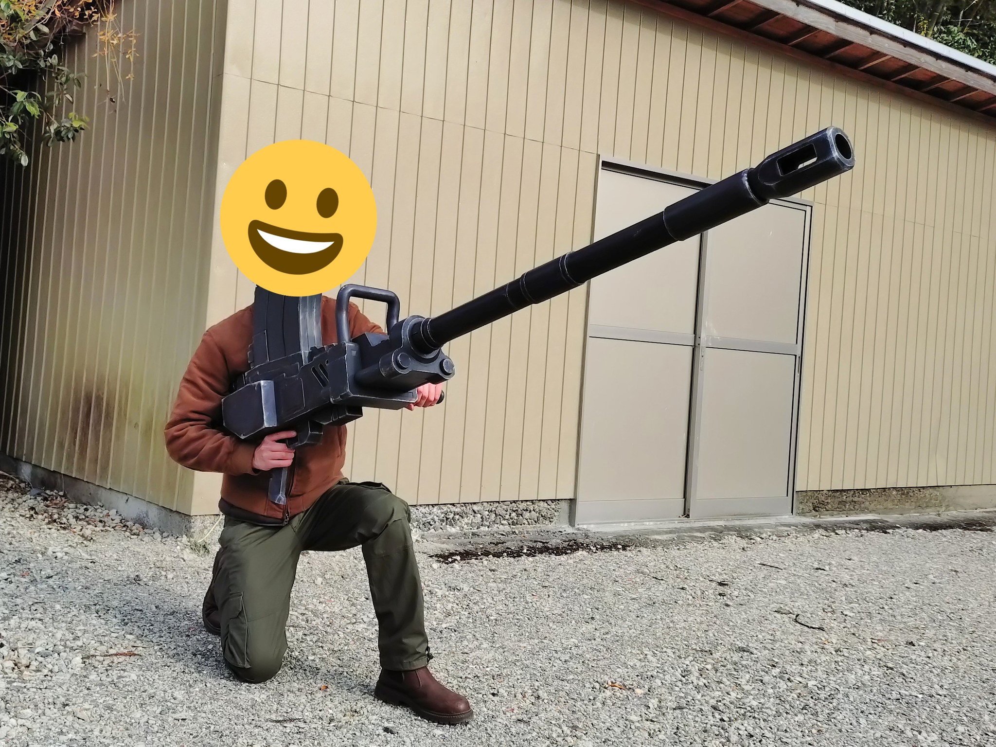 180mm加农（via ジュン・カトー）高达模型