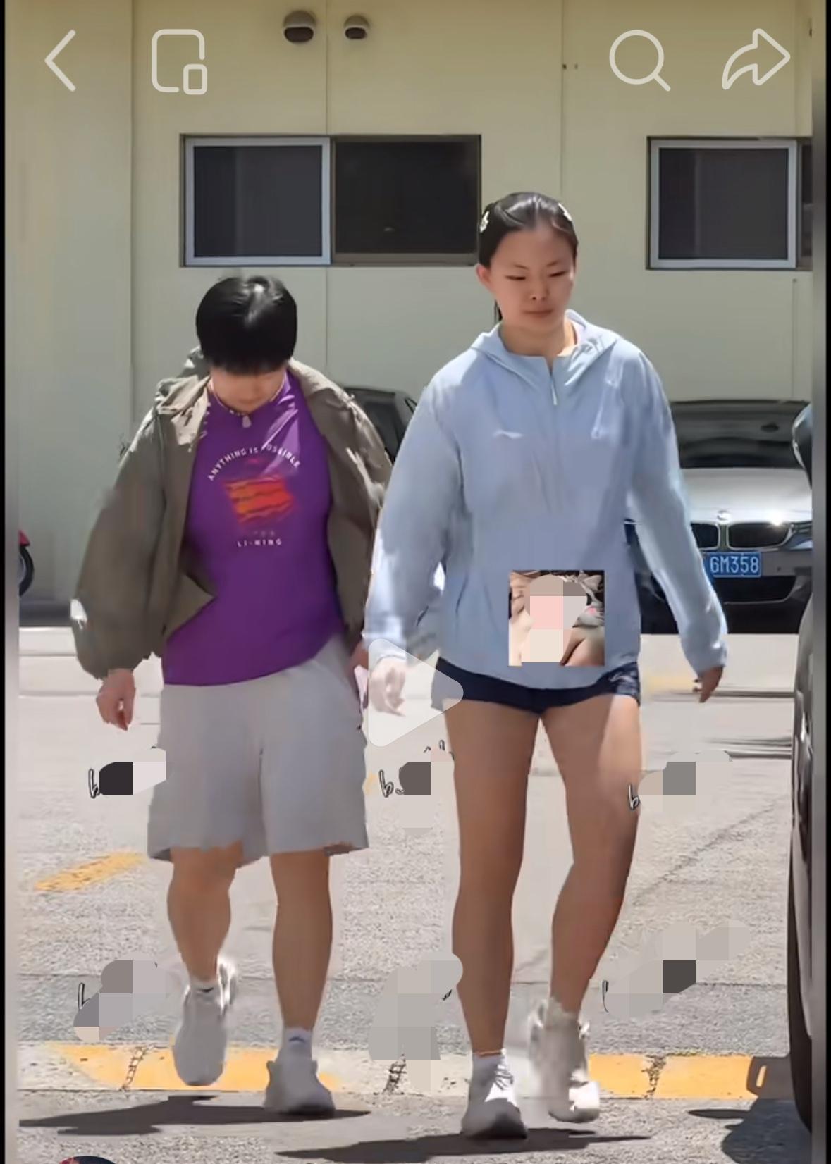 6月9日孙颖莎上训——备战洛杉矶大满！
国乒小将目前正在萨格勒布打
常规挑战赛，