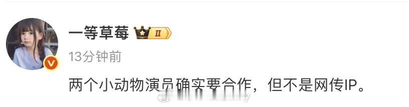 这说的是王鹤棣宋祖儿要合作吧，但只是不是阿吱这个项目，还是很期待俊男美女合作的，