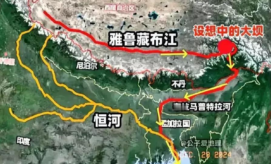 东大“新郑国渠”项目令“阿三”不爽
中国正式批复了雅鲁藏布江水电站项目，印度第一