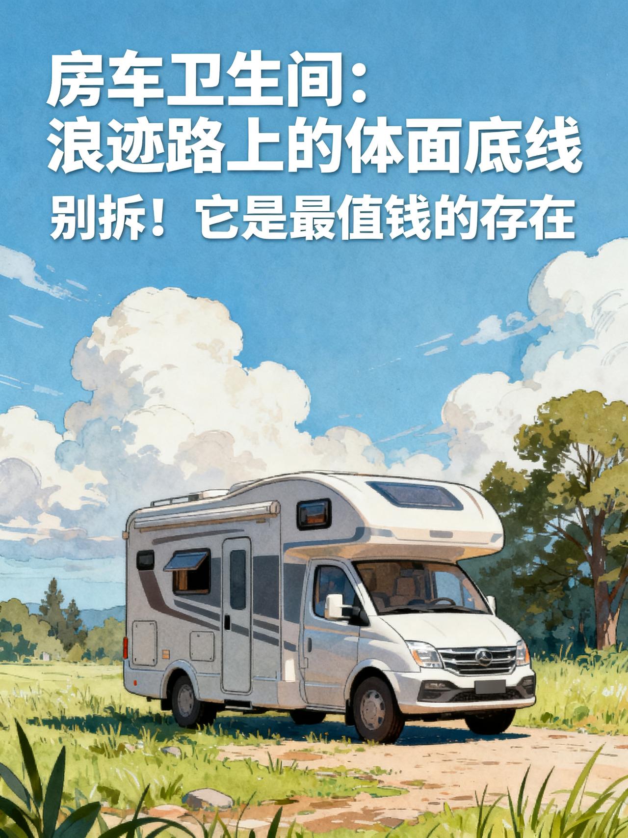 买了房车才懂，卫生间是尊严，拆掉它就是裸奔
玩房车的老玩家藏了好几年的掏心窝实话