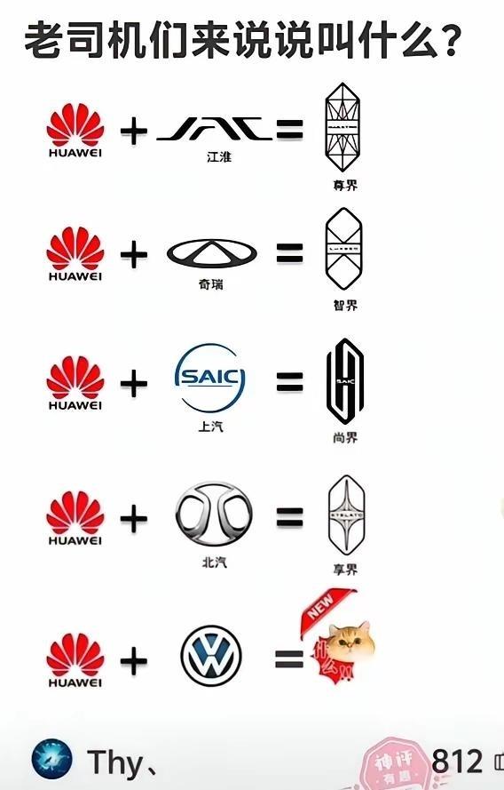 华为和大众确实合作了，但不是网上疯传的合资公司，是华为当技术供应商，大众负责造车