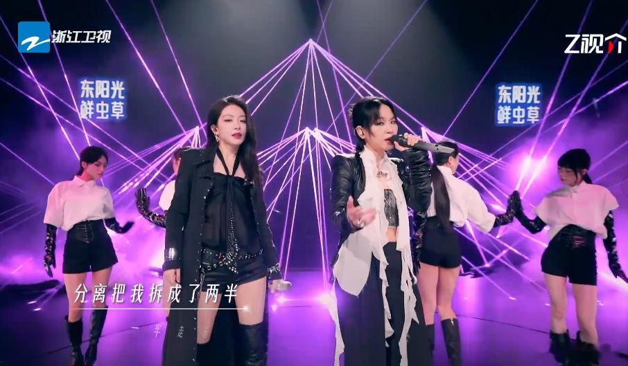 周笔畅喻言跨选秀时代同台天赐的声音这期合作看点满满，05超女周笔畅遇上青你2喻言