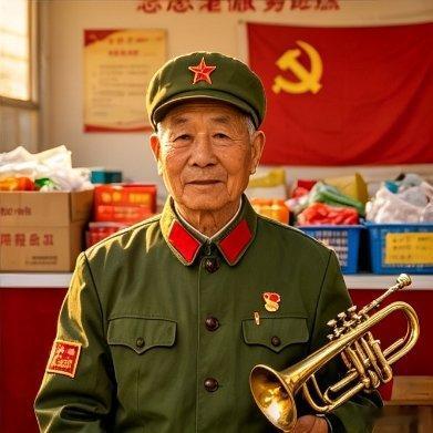 早安我的中国老兵们，早安！初夏时光，温暖前行。军号虽远，记忆犹存，军装虽脱，本色