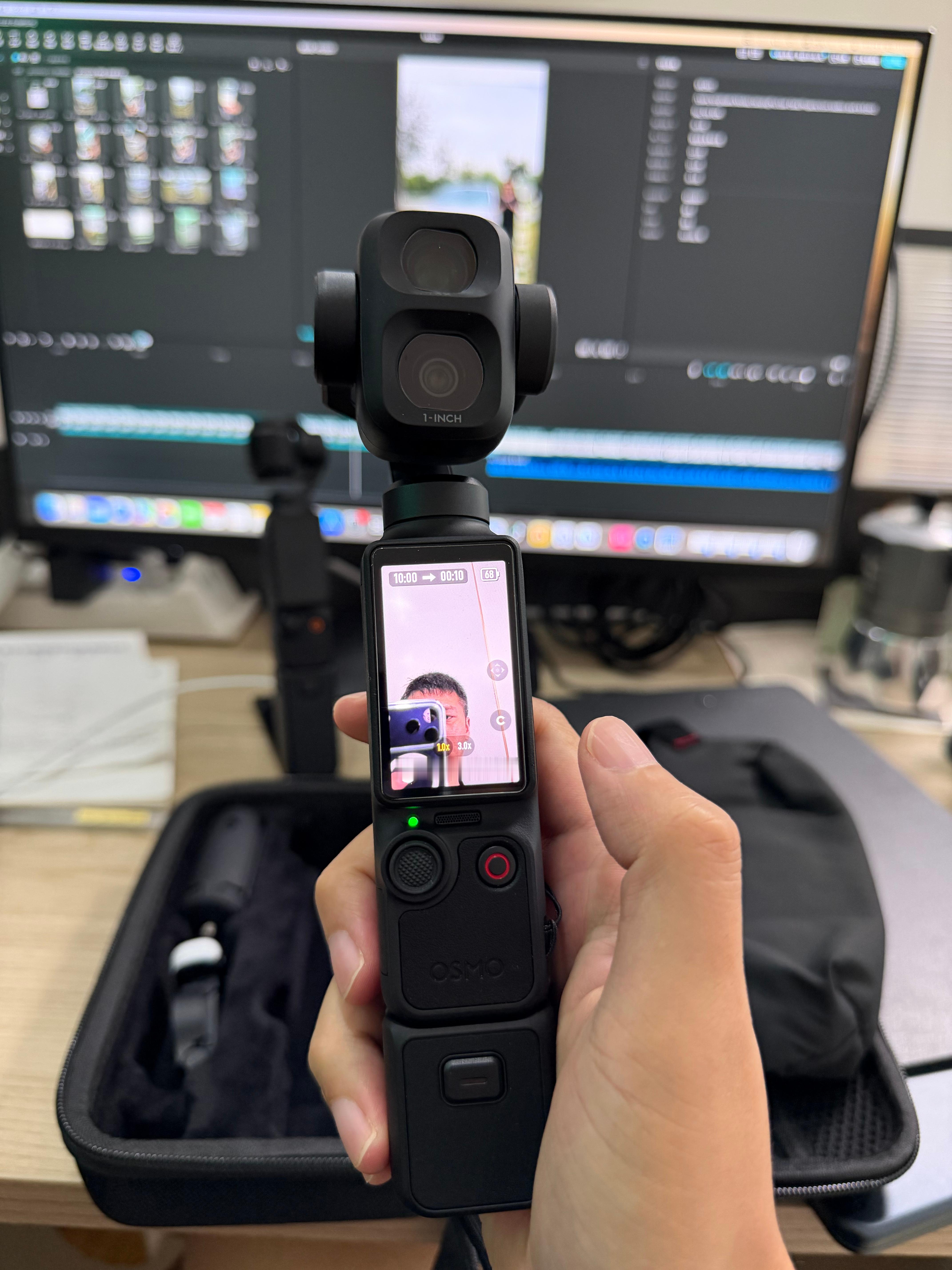 大疆 pocket4pro 头重脚轻的感觉有点严重啊 ​​​