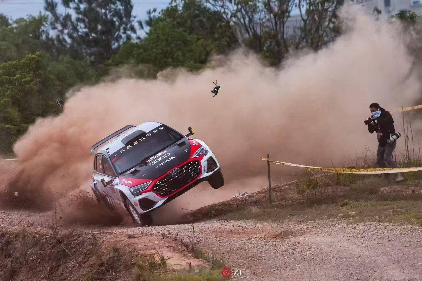 APRC亚太拉力锦标赛龙游站一汽奥迪拉力车队-奥迪A3篇拉力赛crc ​​​