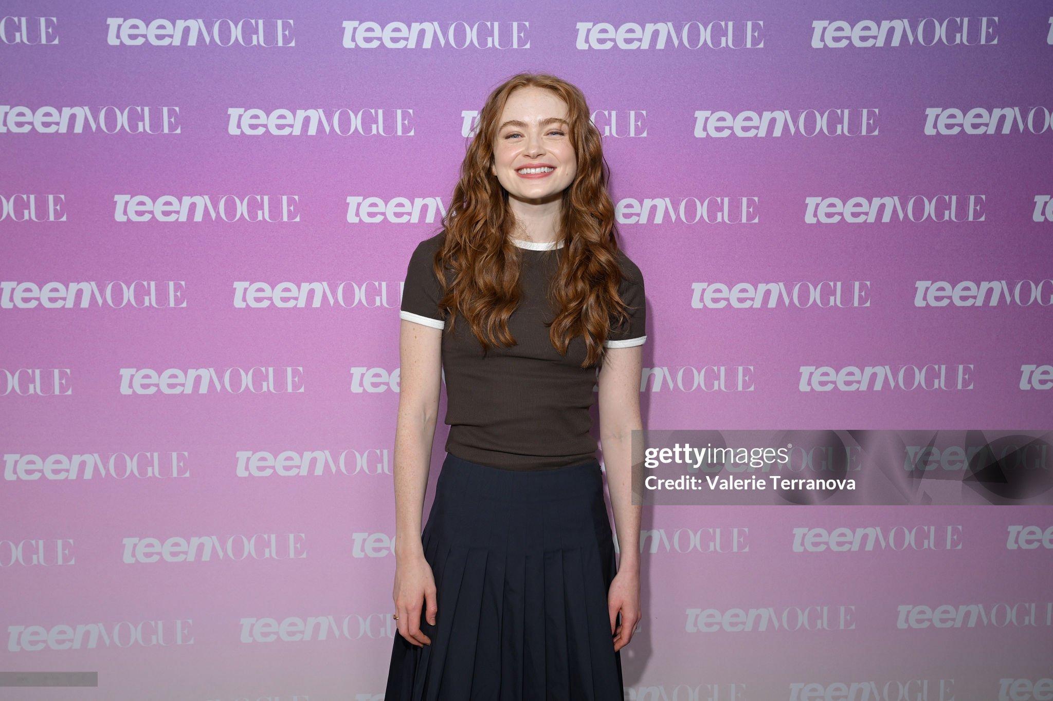 萨迪·辛克出席《Teen Vogue》盛会 