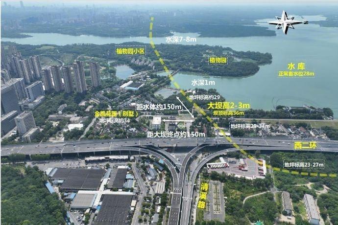 【合肥北二环西延下穿董铺水库隧道工程正式开工】合肥北二环西延下穿董铺水库开工11