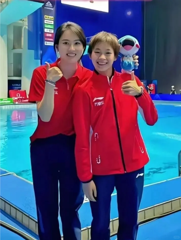全红婵教练陈若琳好漂亮，曾获22个世界冠军，是个90后。 ~ 陈若琳出...
