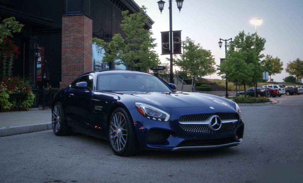 蓝色诱惑 —— Mercedes-AMG GT S 