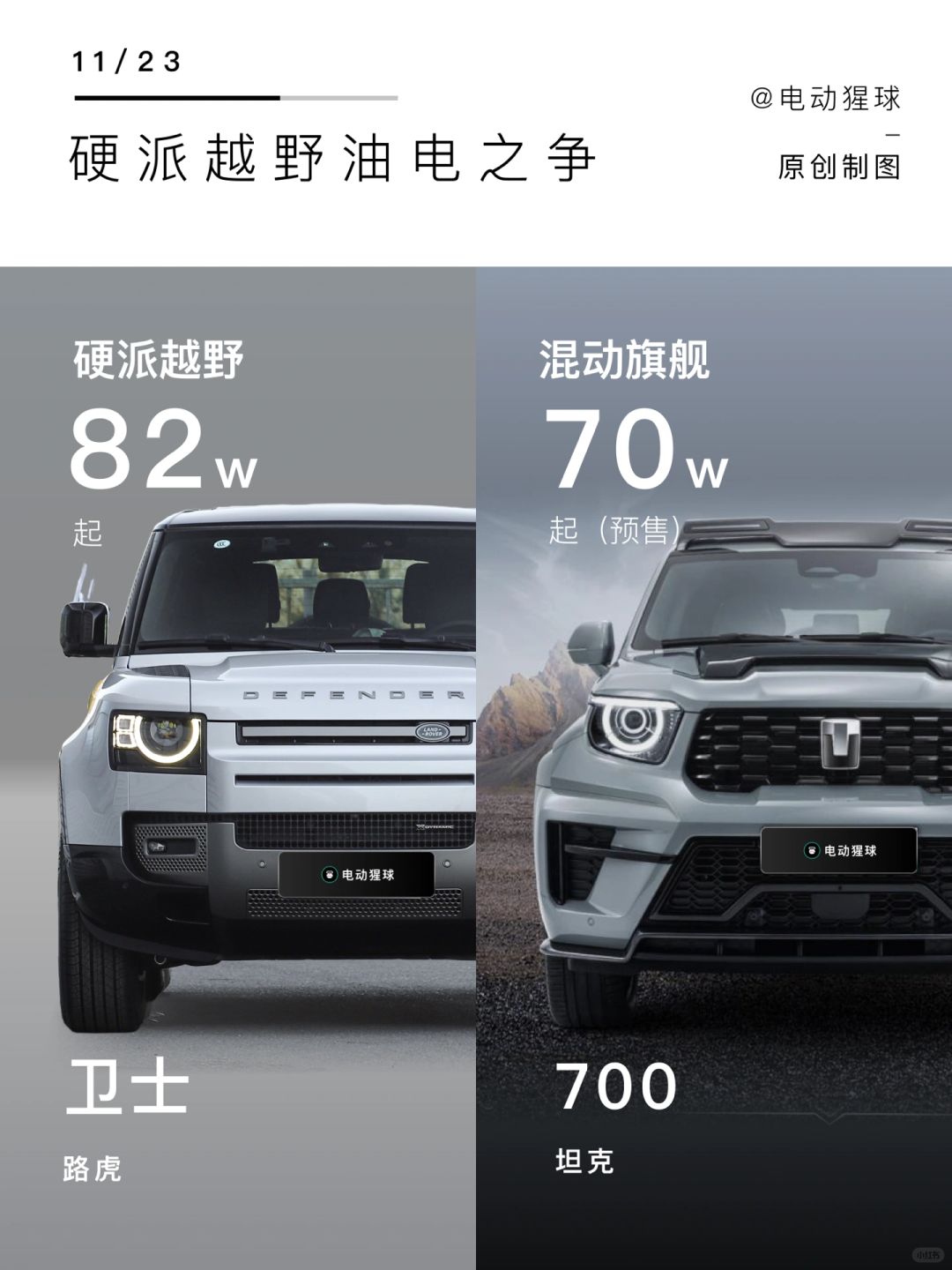 是坦克飘了，还是路虎拿不动刀了？