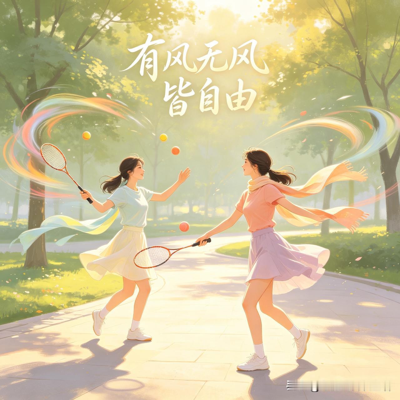 今天当了一回球队录像师，从八点半忙到十一点多，整整三个小时陪伴姐妹们录制柔力球视