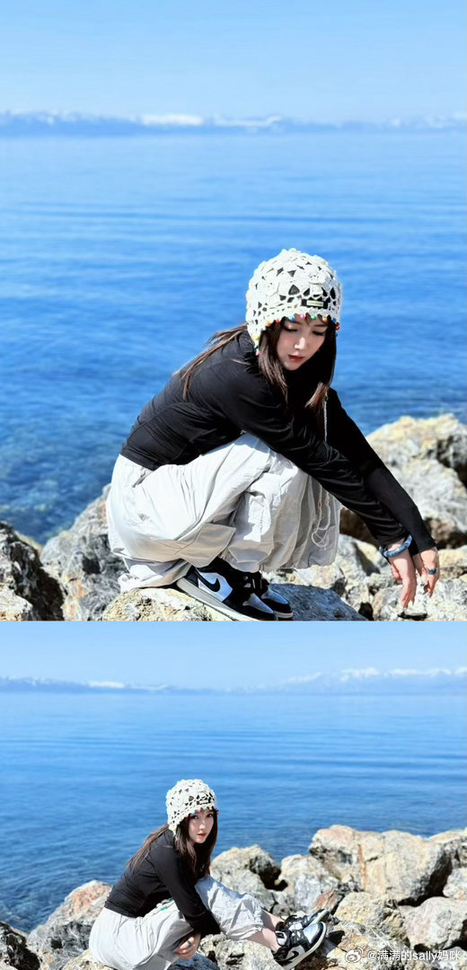 带娃奔赴赛里木湖，把童年藏进雪山蓝湖里🌊从二人世界，到牵起小小的一只手，三步画