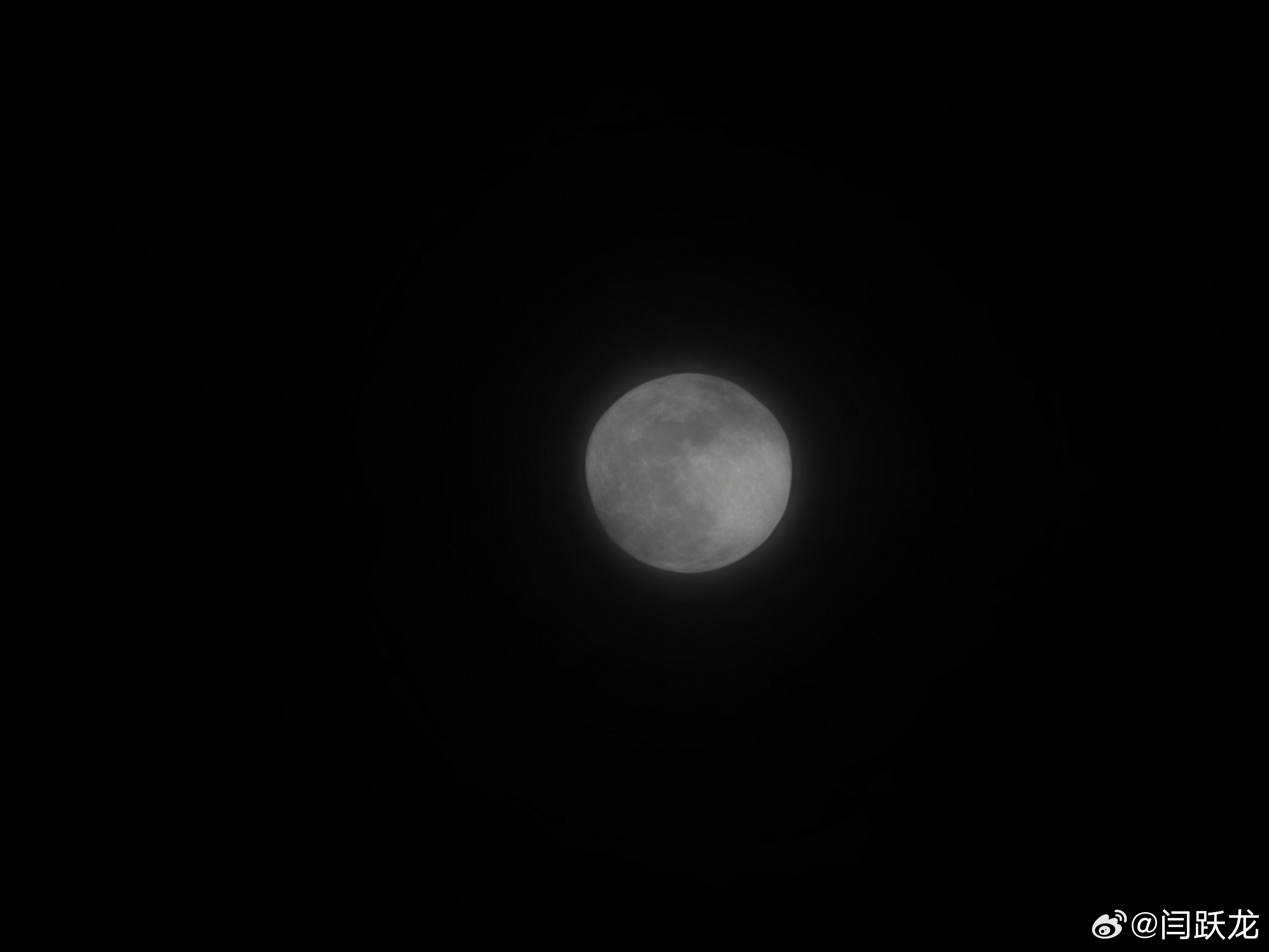 西班牙的元宵节月亮不给力呀。 西班牙