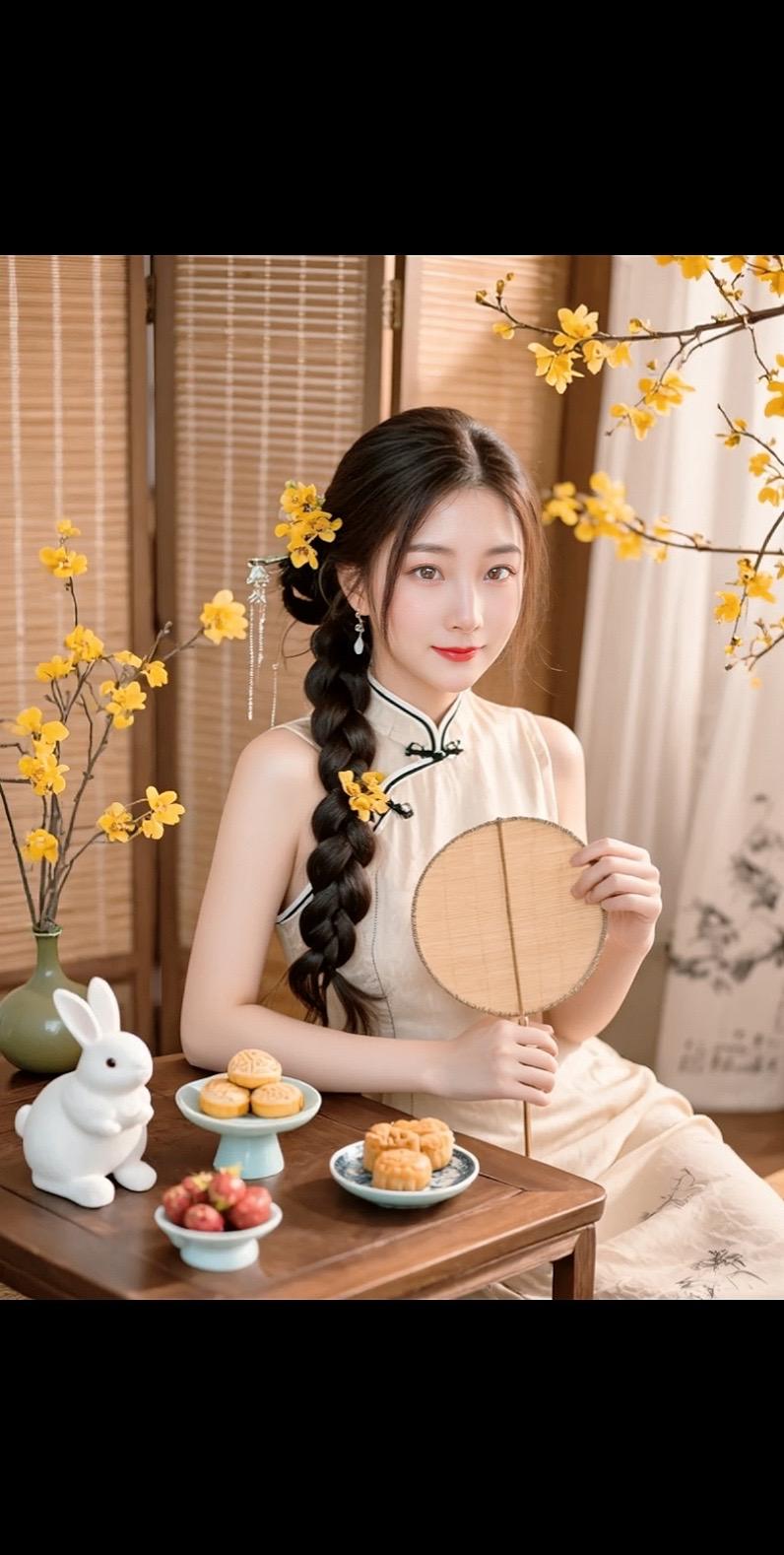 今天中秋🥮祝你中秋快乐，月圆人安，阖家幸福，身体健康，万事如意！
