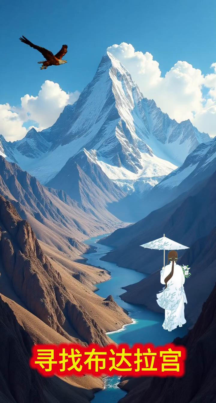 布达拉宫，我心中的圣殿。
寻找布达拉宫。