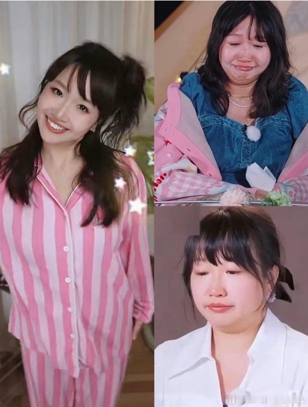 麦琳这是瘦了多少 惊！麦琳这是瘦了多少，面相都变了[doge]家人们，麦琳这变化