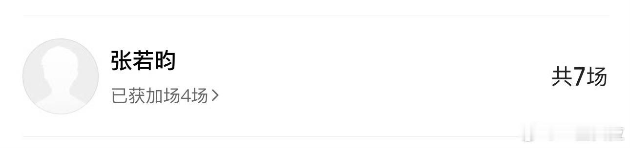 张若昀也来了 他好像很少给人包场得闲谨制票房