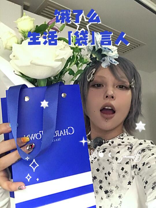 此博主改造外卖袋的能力已next level