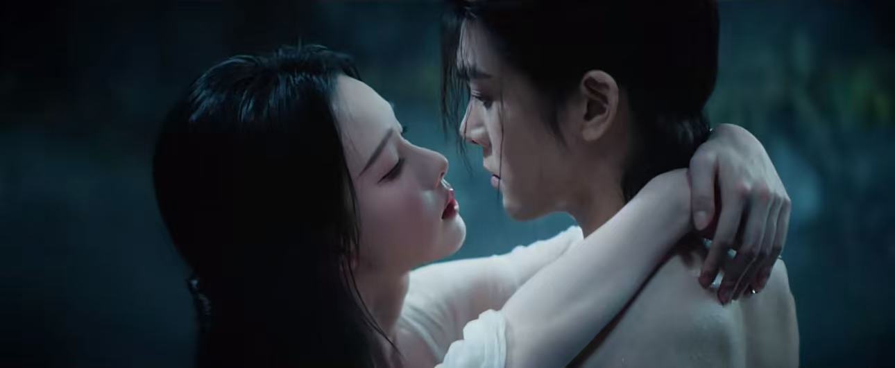 曾舜晞陈都灵吻戏镜头曾舜晞陈都灵新剧吻戏镜头曾舜晞陈都灵月鳞绮纪吻戏 