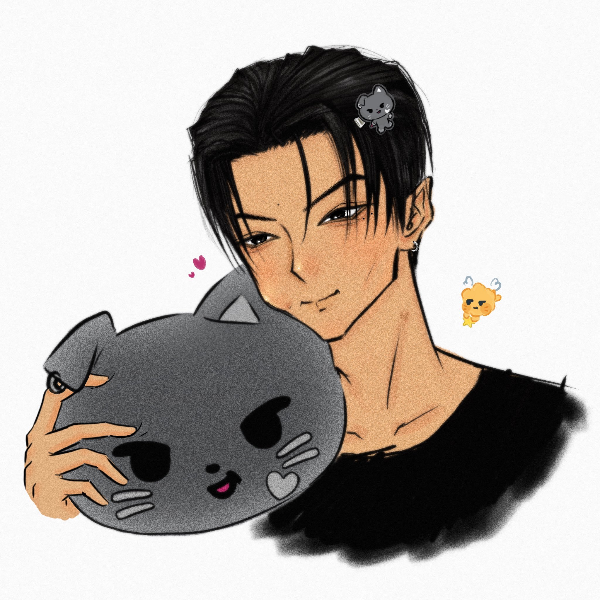 【🐈⬛】大猫小猫贴贴👭©️hmnmnya 
