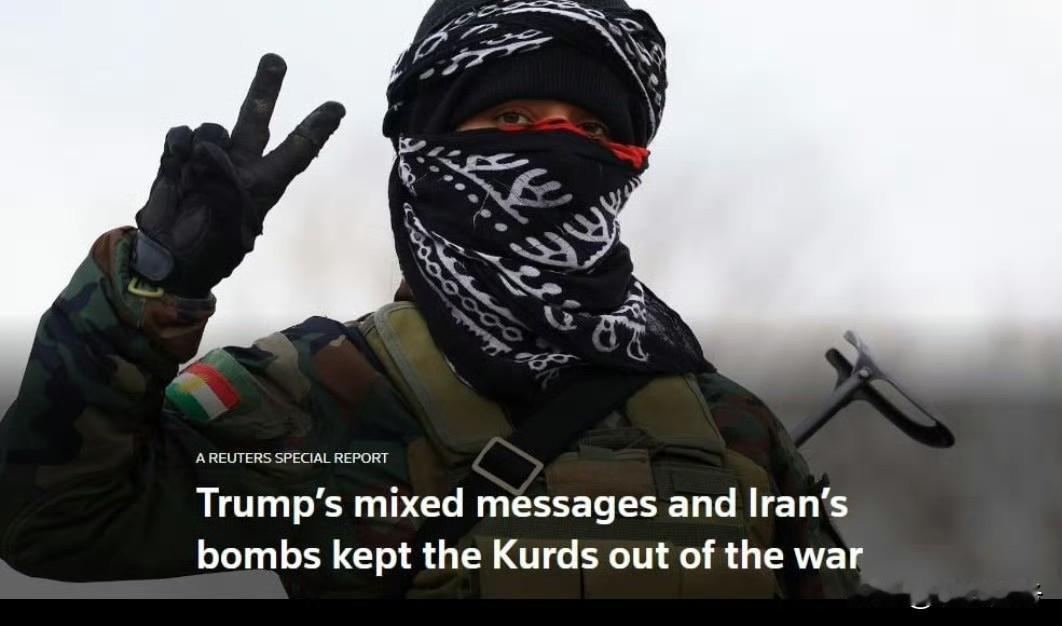 为什么库尔德人没有参加对伊朗的战争？:在（美伊以）战争初期，美国总统特朗普曾对库