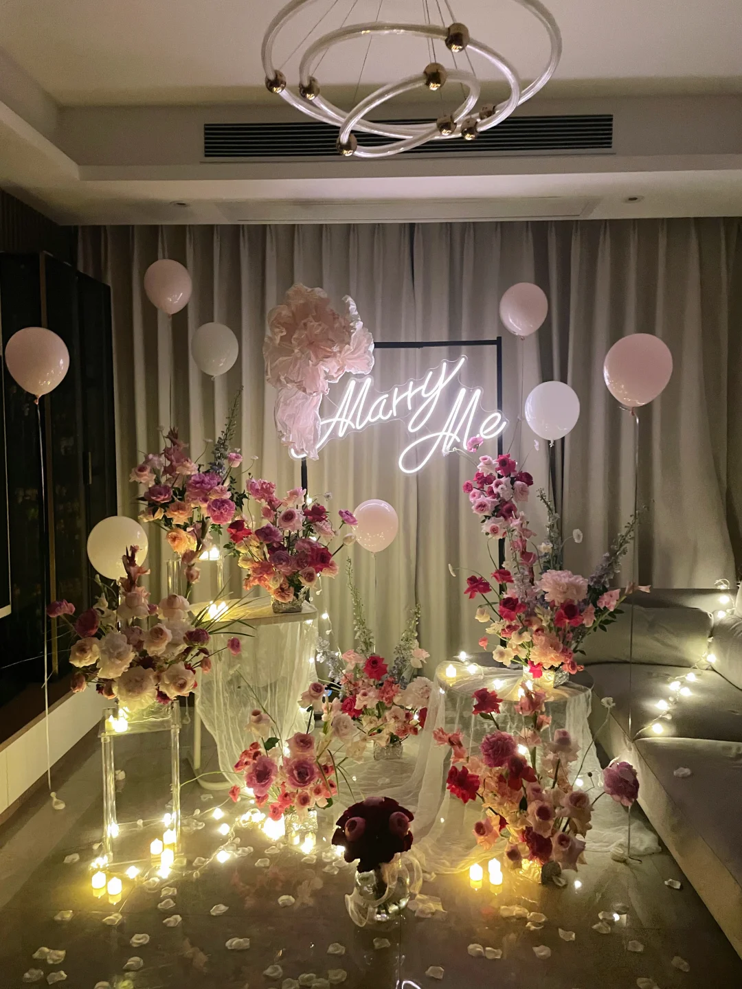 ·｜求婚布置💍🌹