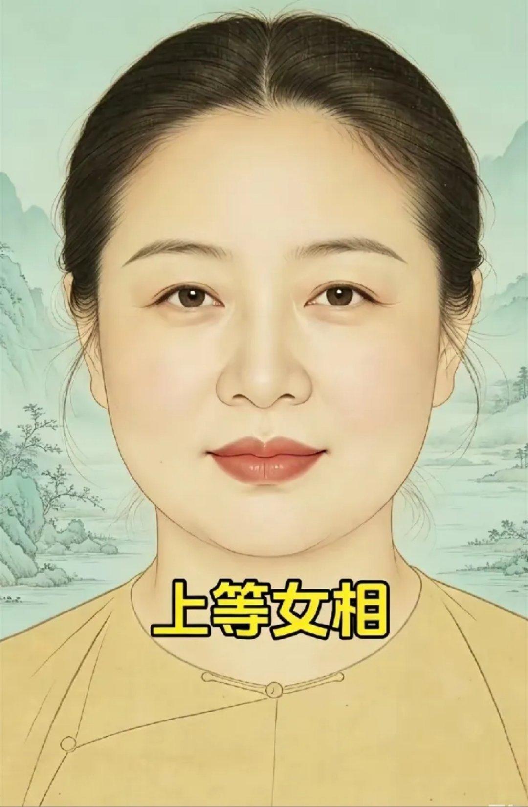 顶级女相，国泰民安脸!