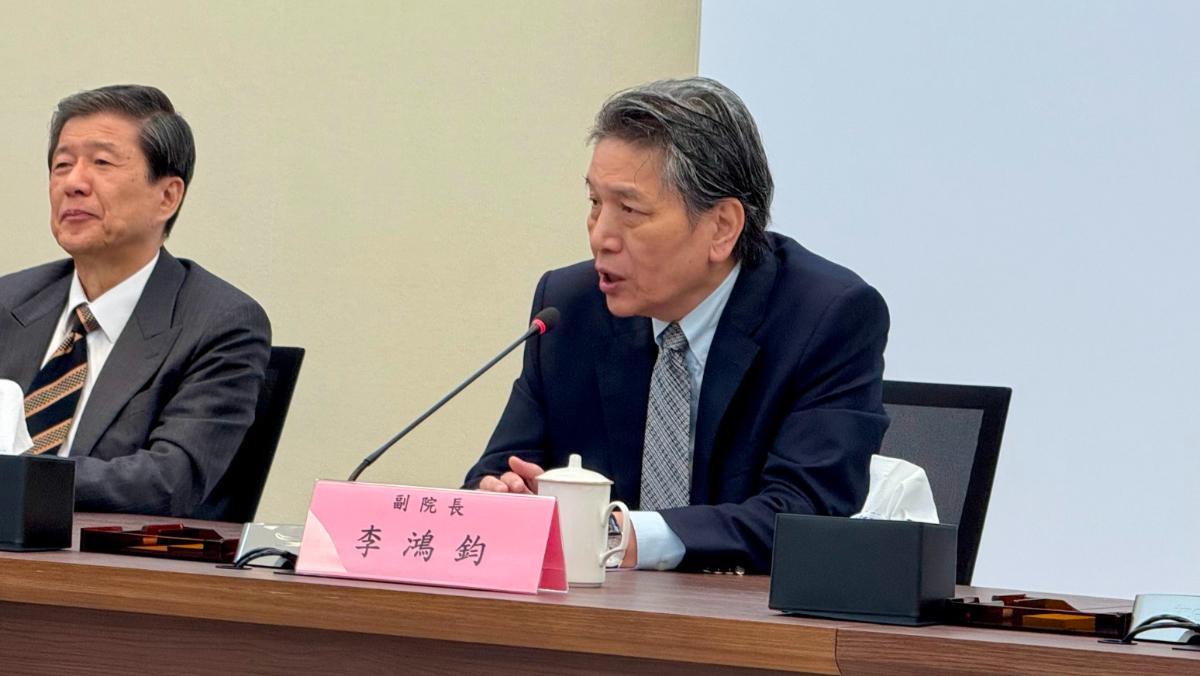 蓝白“移送卓荣泰”由监院弹劾？李鸿钧：尚未收件

针对台行政机构负责人卓荣泰不副