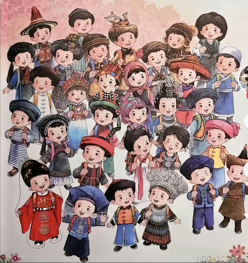 300年了，小明终于穿上自己的民族服饰汉服了。