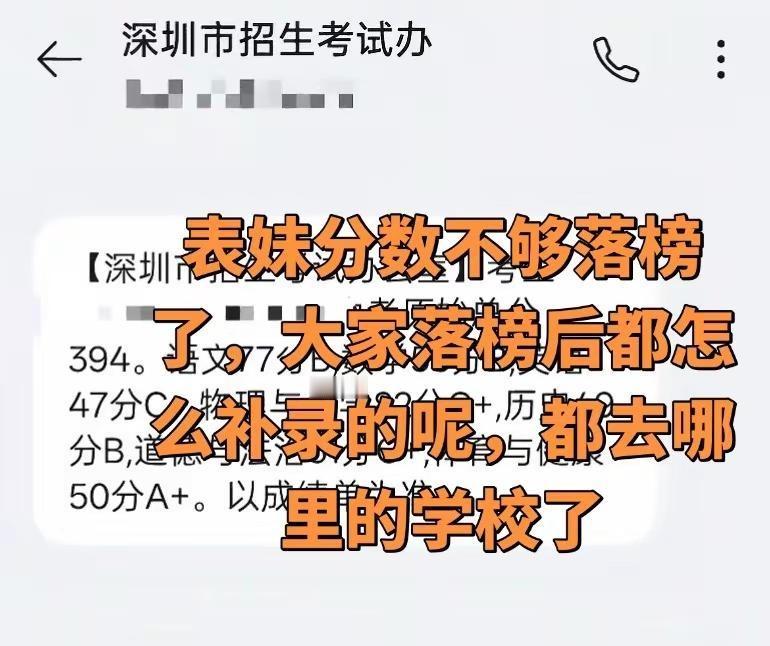 大家落榜后都去哪里补录的