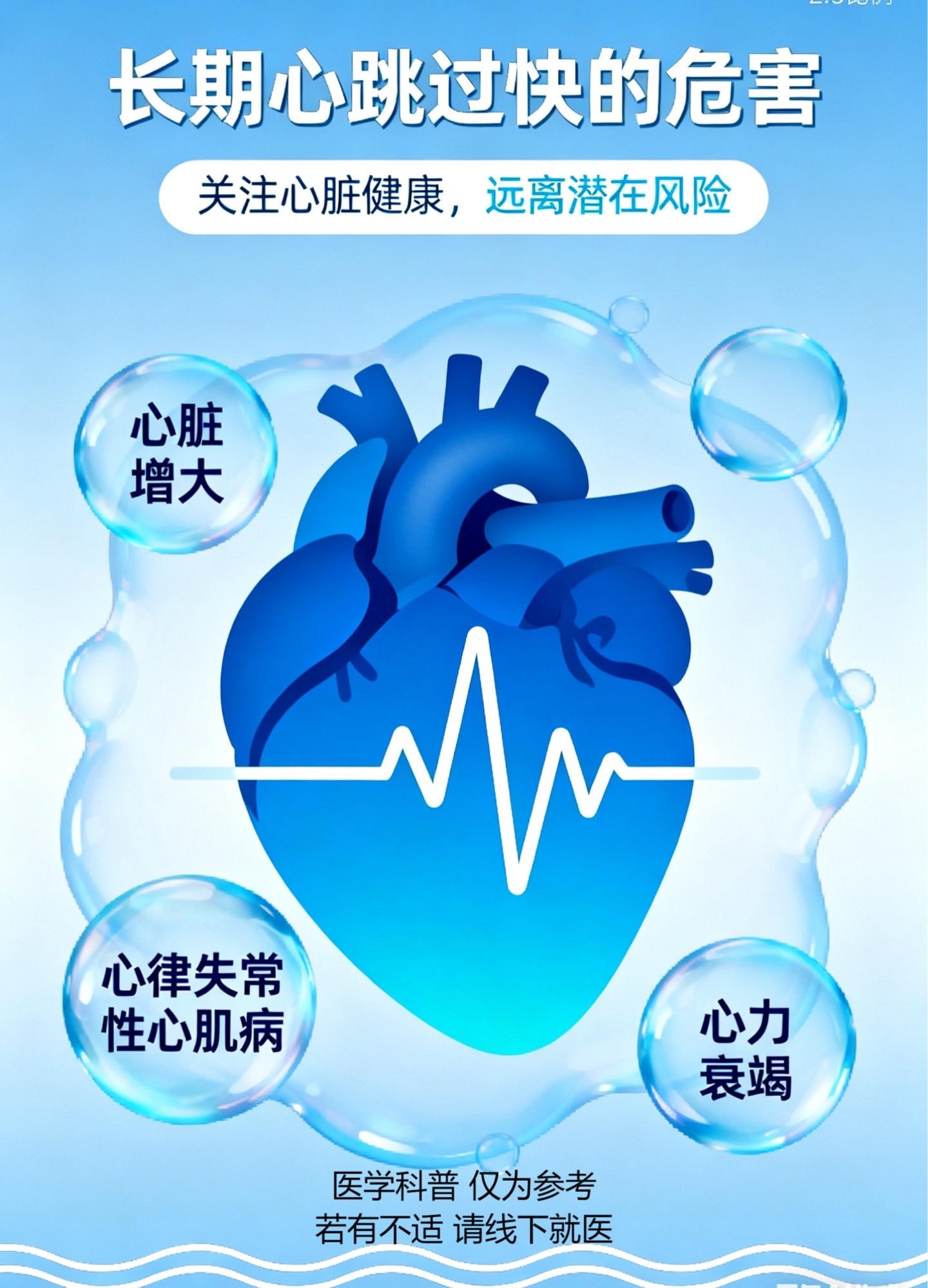 长期心跳过快的危害