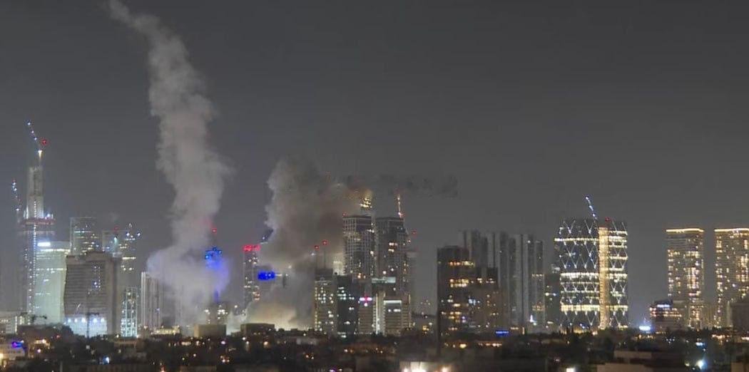 当地时间21点10分：伊朗对以色列进行报复，导弹直接命中特拉维夫伊朗爆发全国性示