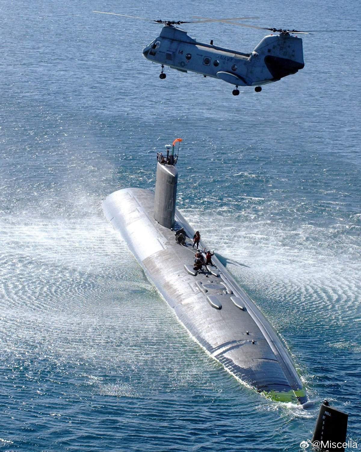3月4日击沉伊朗护卫舰的美国海军太平洋舰队“夏洛特”号（SSN-766）攻击核潜