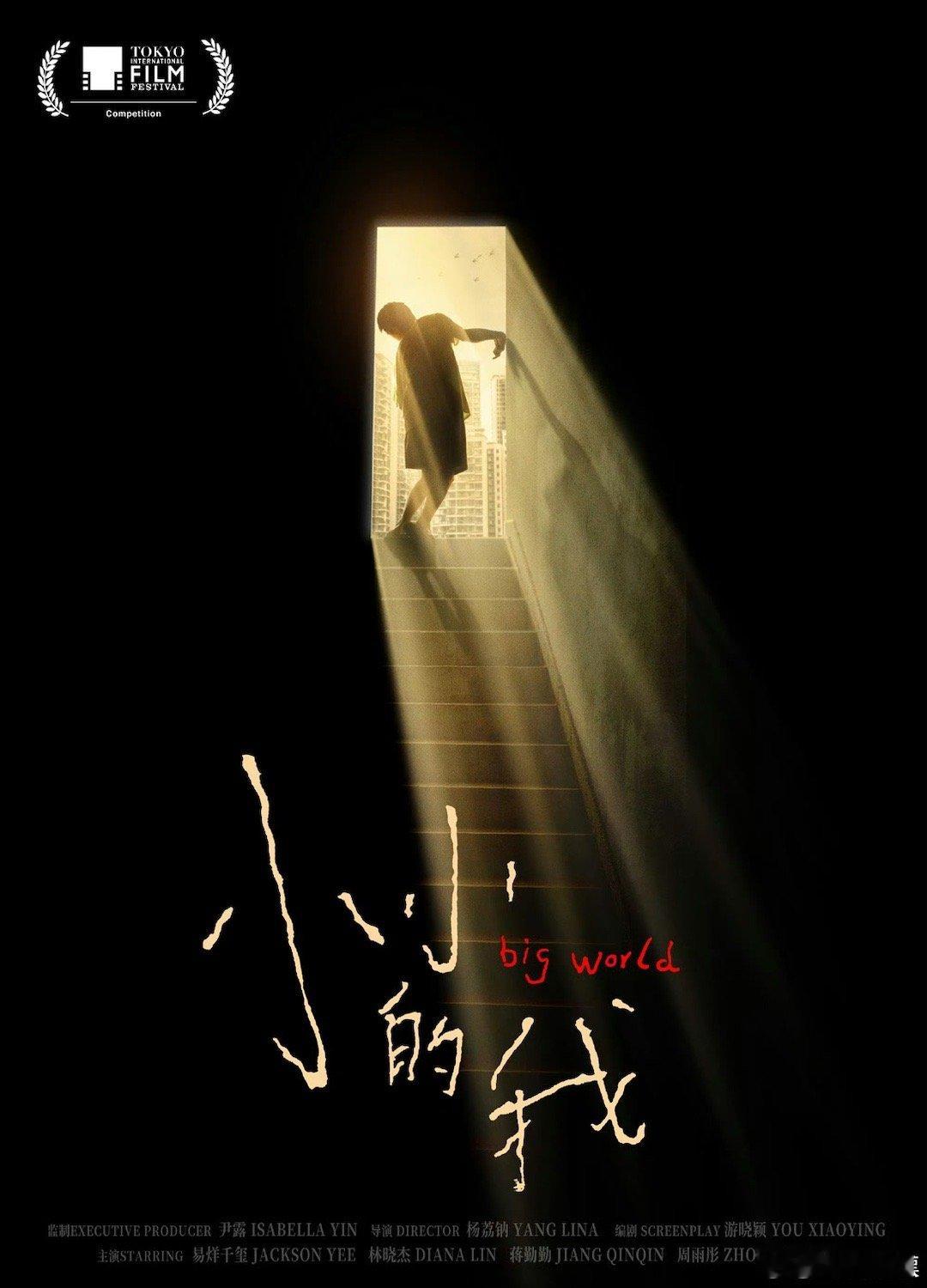 易烊千玺的电影《小小的我》入围东京国际电影节主竞赛单元，将在11月2号出席首映礼