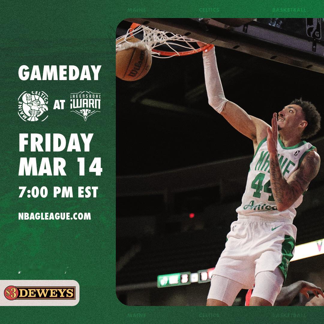 缅因州凯尔特人 GAME DAY ! LET‘S GO CELTICS ☘️ ?