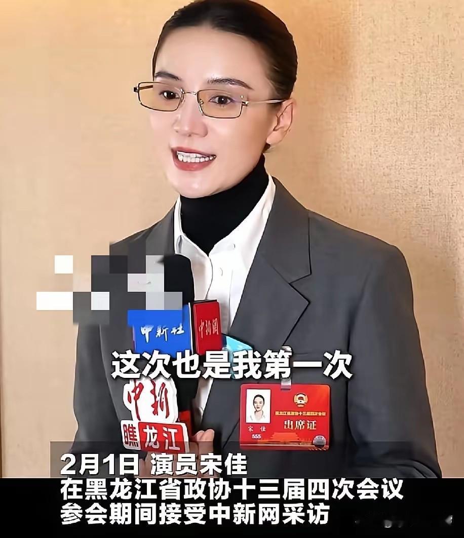 宋佳当上了黑龙江省政协委员，对于一个演员来说，这是一个莫大的荣誉，也是对她在行业