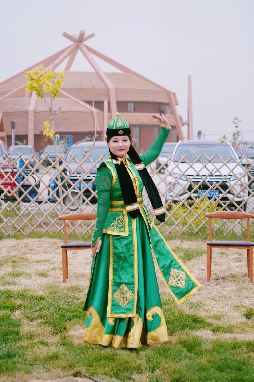 做个善舞的蒙古族姑娘💃却被满族民俗展吸引